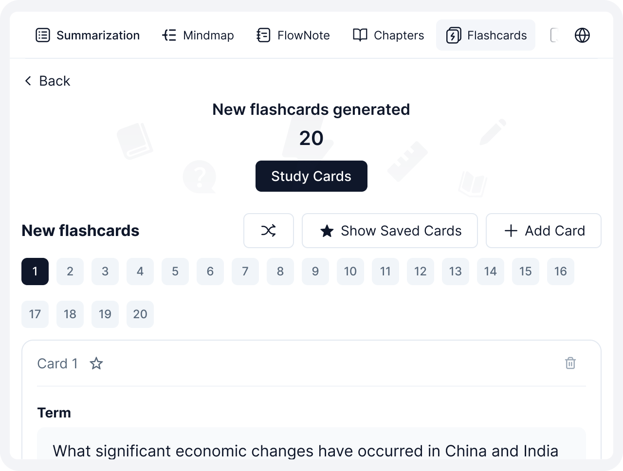 AI Flashcard Generator – Study Smarter | Cuflow